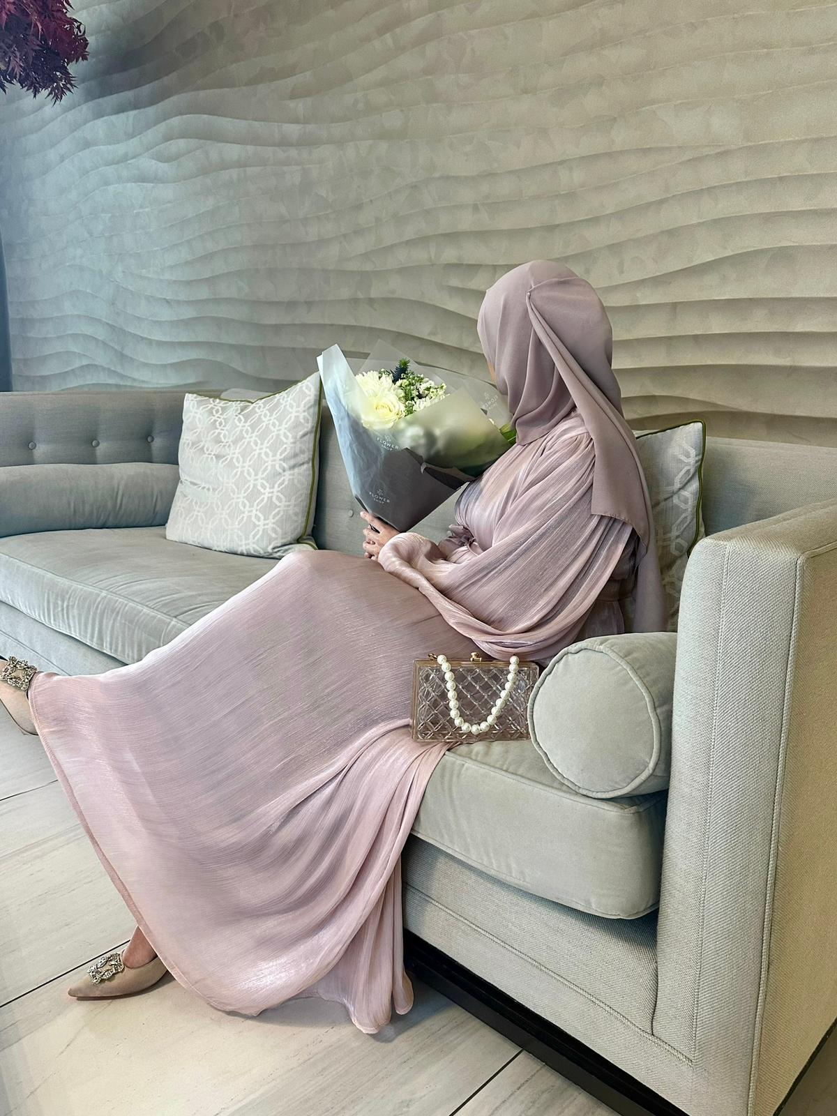 Luxe Lana Dress in Nude (With Hijab)